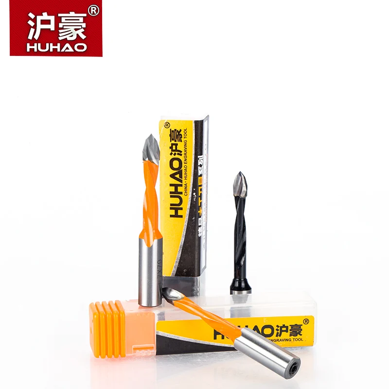 HUHAO 1pc Woodworking Drill Bits Total Length 70mm Dia. 5-10mm Router Bit for Making Hole of Wood C