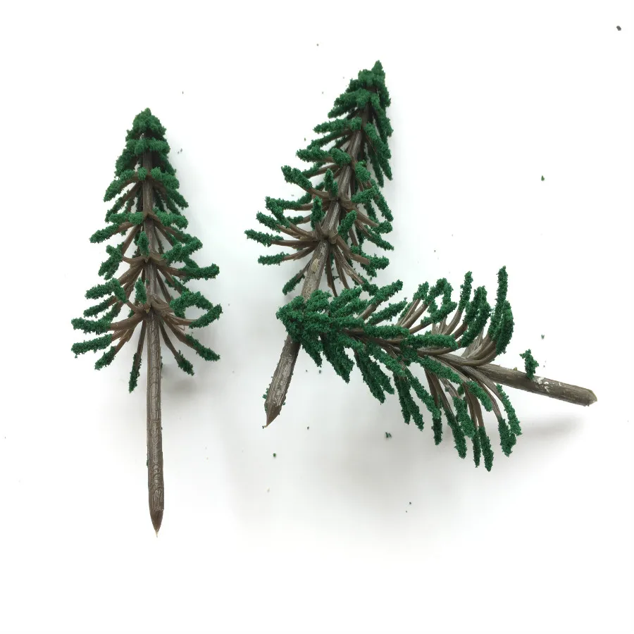 architecture model pine tree for building kits toy (4)