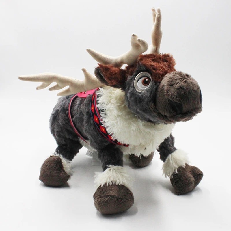 Disney Stuffed Animals Plush Toys High Quality Frozen 35cm Sven Plush Toys Stuffed Doll For Children Birthday Gift