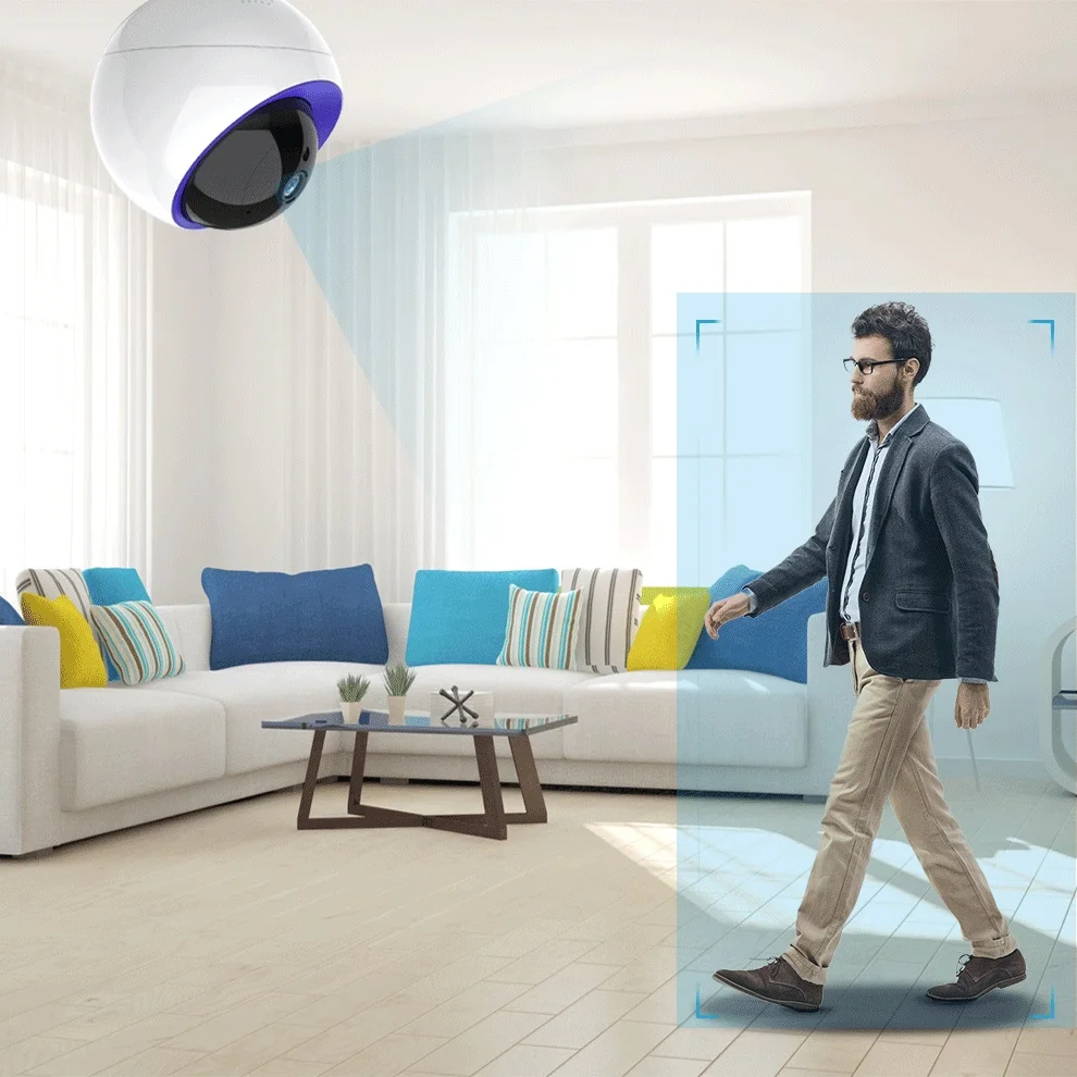 Камера видеонаблюдения abai 1080P Cloud IP интеллектуальная камера с автоматическим