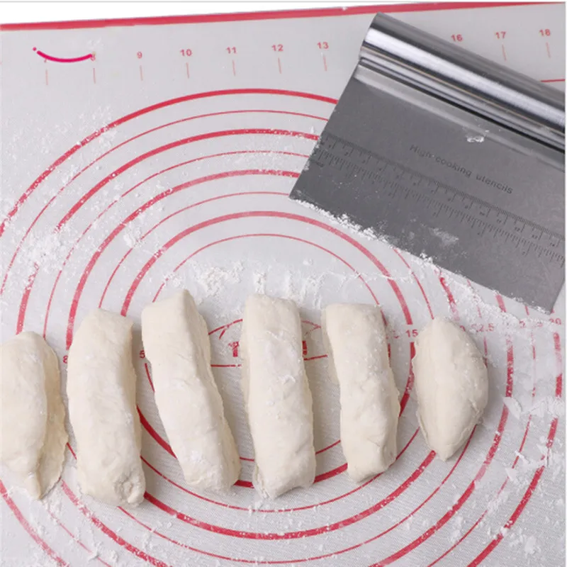 Нержавеющая сталь кондитерский тесто для пиццы скребок резак кухонный инструмент Cozinha выпечки лопатки для теста приготовления торта украшения инструменты