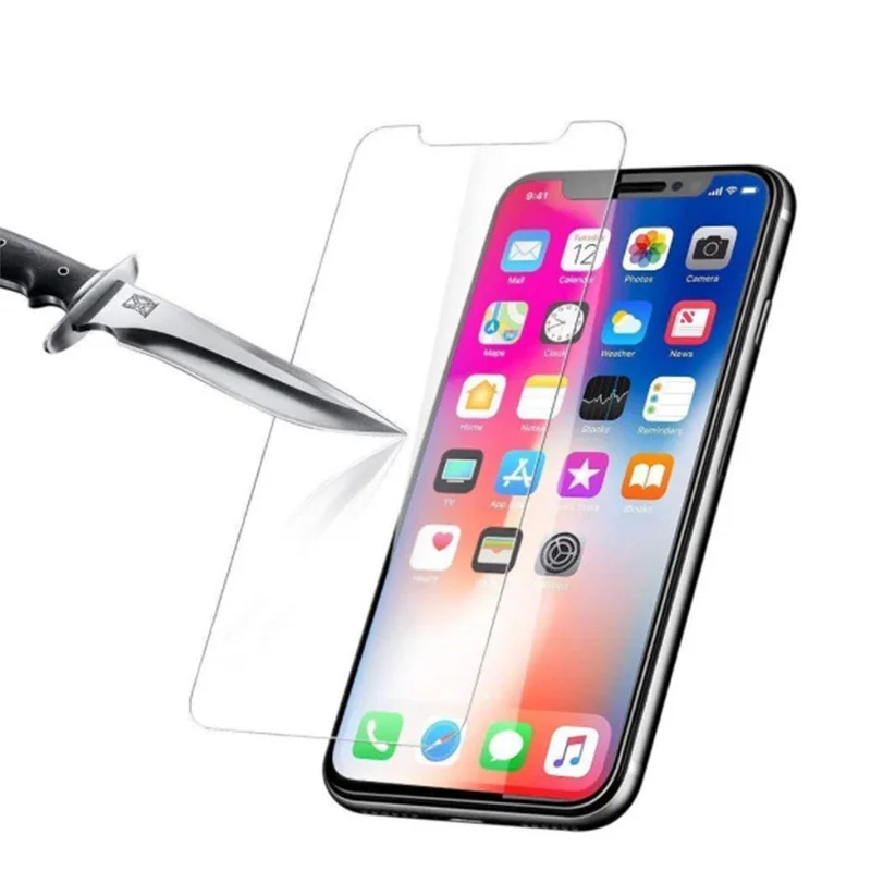 Screenprotector الزجاج ل فون X S XR XS ماكس الزجاج المقسى واقي للشاشة ل IPhon 6 S 7 8 زائد الزجاج طبقة رقيقة واقية غطاء