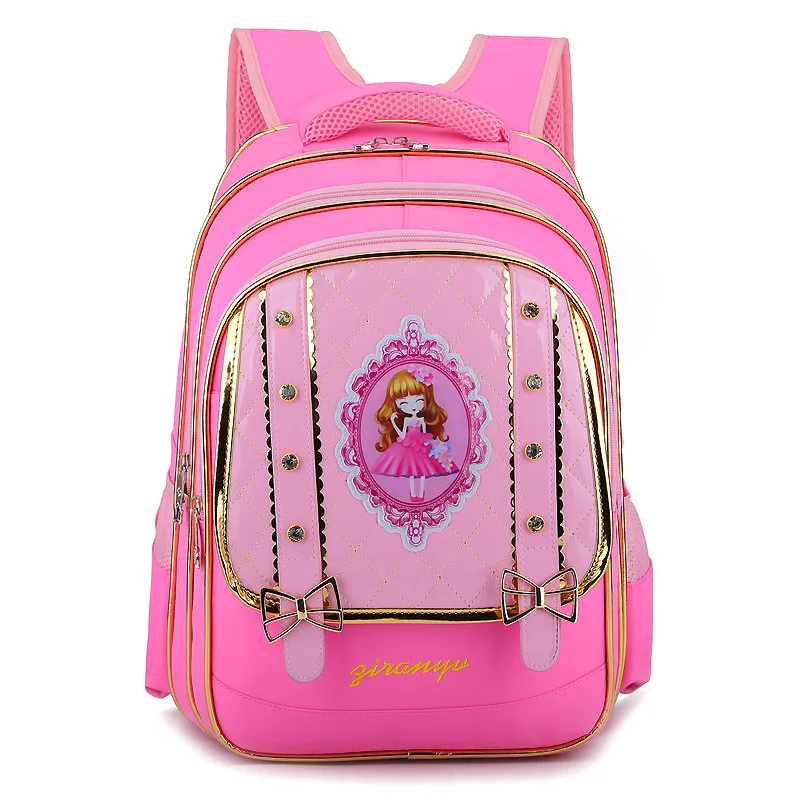 

Lovely Cartoon School Bags backpack Children Orthopedic Backpack Primary 1-2-3 Grade Nursing Backpack Girl 6-12 year old gift