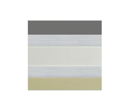 Китайская Фабрика элегантные популярные Зебра жалюзи двухслойные трехцветные рольставни и занавески ткань занавески окна занавески - Цвет: white-cream-grey