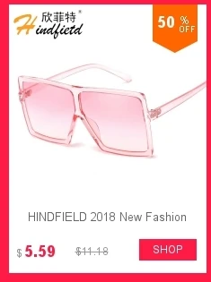 HINDFIELD 2018 ретро очки Для женщин Брендовая дизайнерская обувь женские очки Мода оттенки Винтаж солнцезащитные очки для Для женщин Óculos люнет