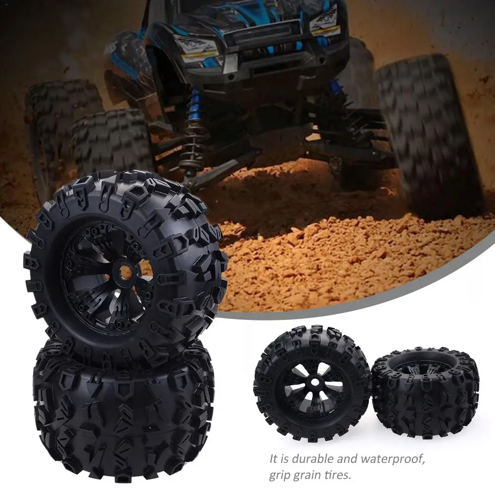17 мм шестигранный колеса & 170 покрышки для RC 1/8 Monster Truck HPI Savage FLUX безколлекторная