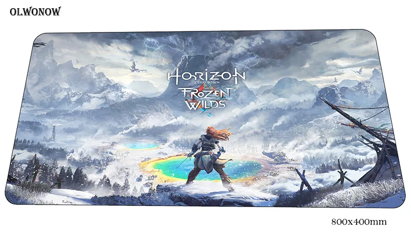 Horizon zero dawn коврик для мыши геймер 80x40 см игровой коврик для мыши locrkand notbook Настольный коврик Лидер продаж padmouse Игры Геймер коврики геймпад