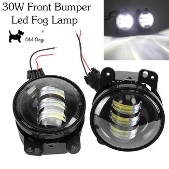 

1 Set 4inch car styling Bumper Led Fog Light For Jeep Wrangler JK 07-15 For Dodge Magnum 05-08 For Chrysler 300 PT Cruiser 05-10