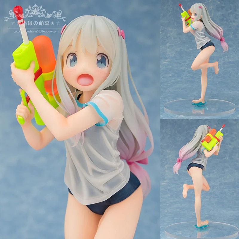 Аниме эроманга сенсей фигурку Izumi Sagiri водяной пистолет модель куклы украшения