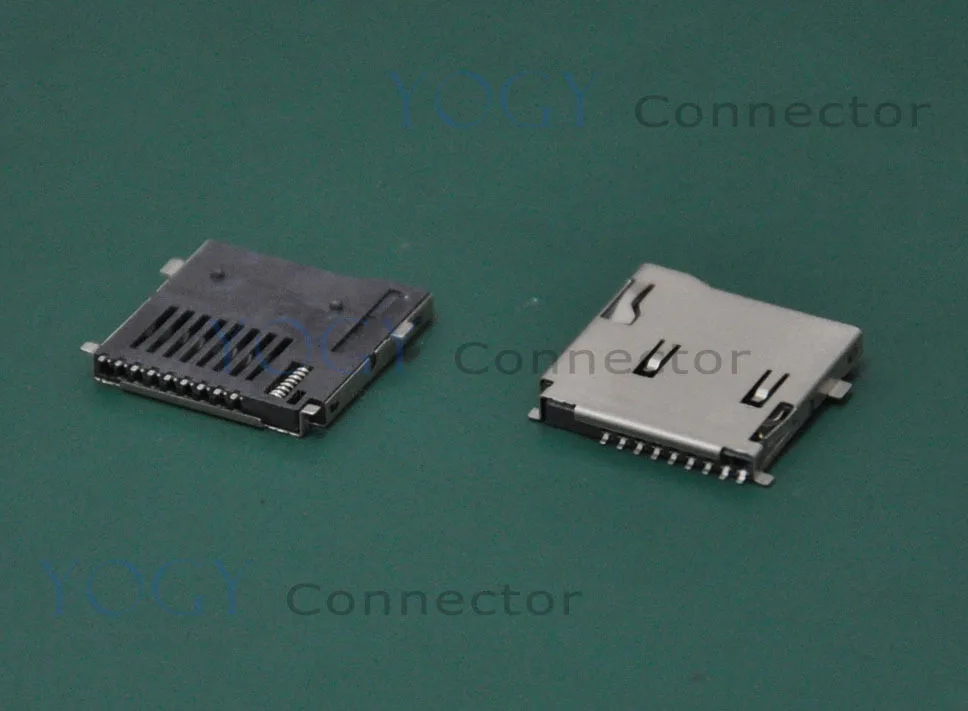 100 шт 9pin слот карты Micro SD разъемы размер 14*15 мм TF карта Палуба подходит для телефона