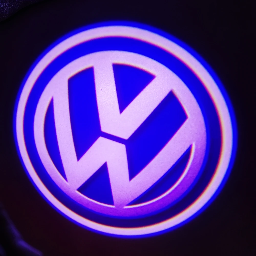 4 шт. 3D лазерный 12 В Автомобильный Дверной логотип теневой светильник Добро пожаловать светильник-проектор Призрак Тень Шаг лампа для Mercedes-Benz BMW Toyota Audi VW