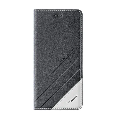 Чехол Ts для Xiaomi Redmi 4X, чехол-книжка из искусственной кожи, чехол-подставка для Redmi 4X Pro, чехол на магнитной застежке, защитный противоударный чехол - Цвет: Gray