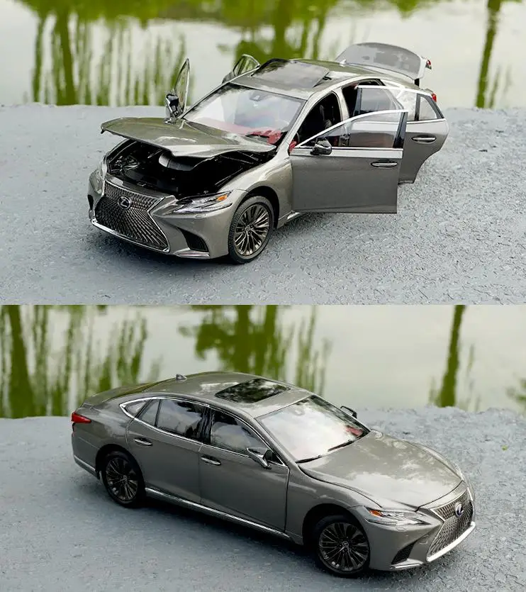 Высокая симуляция LEXUS LS500, усовершенствованная Коллекция Модель 1:18 игрушечных автомобилей из сплава, литая металлическая модель автомобиля