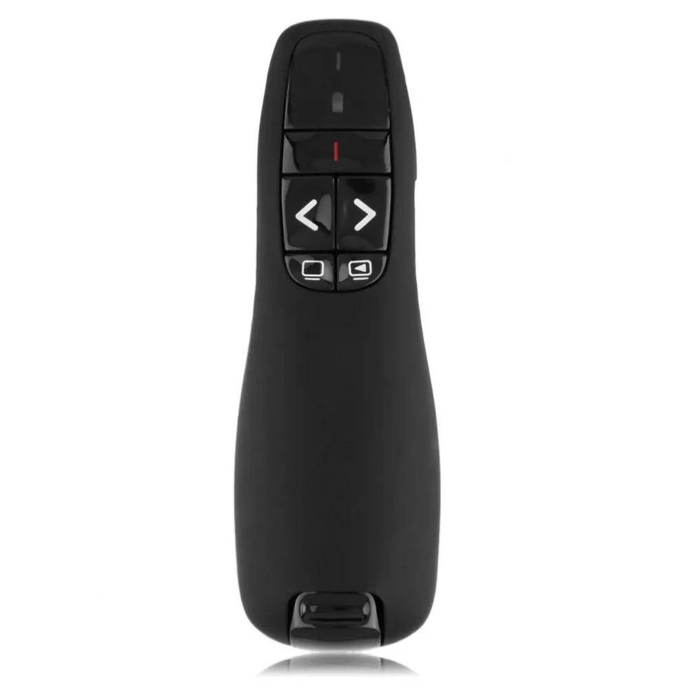 

Wireless Presenter Red Laser Pointer R400 2.4Ghz USB PPT Remote Control for Powerpoint Presentation