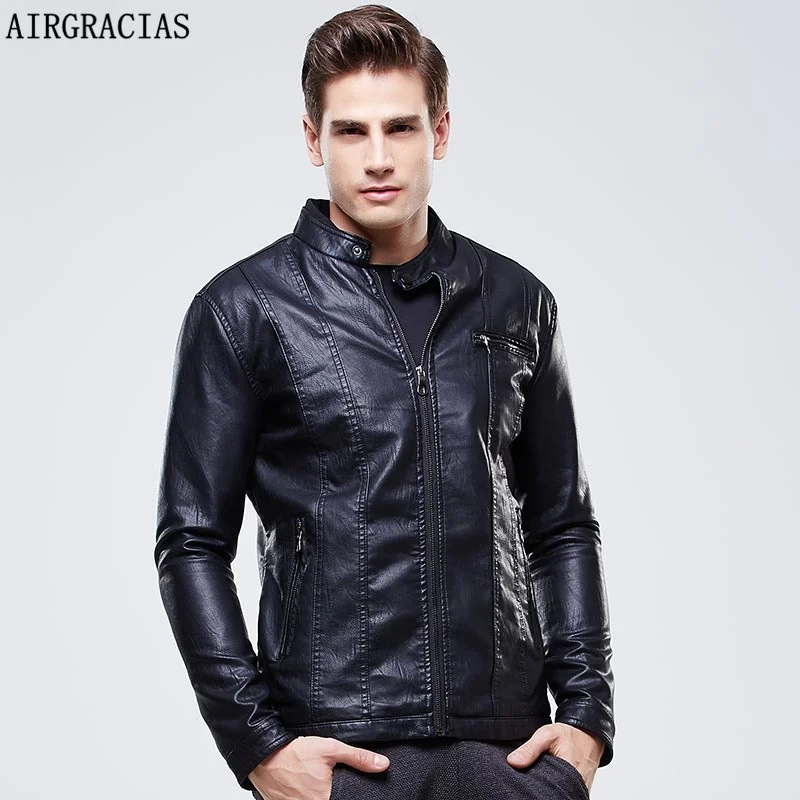 Aliexpress.com : Buy AIRGRACIAS Thicken Fleece Pu Leather