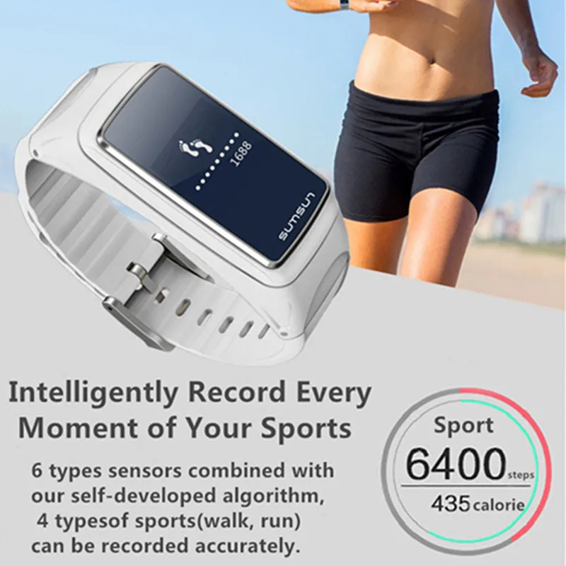 Смарт браслет B7 с Bluetooth пульсометром фитнес музыкальным плеером|smart band|bluetooth smart