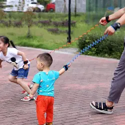 1,5 м Регулируемая Дети безопасности Anti-Потерянный наручные ссылка браслет безопасной для ребенка жгут ремень веревка поводок
