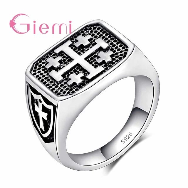 GIEMI Vintage Nero di Trasporto Libero Reale 925 Sterling Silver Dei Monili Dell GIEMI Vintage Nero di Trasporto Libero Reale 925 Sterling Silver Dei Monili Dell