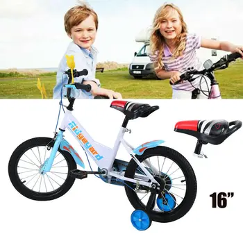 

(Ship from EU) 16 inch Kid's Bike Children Bicycle For Boys Girls Equipped with Supporting Wheels