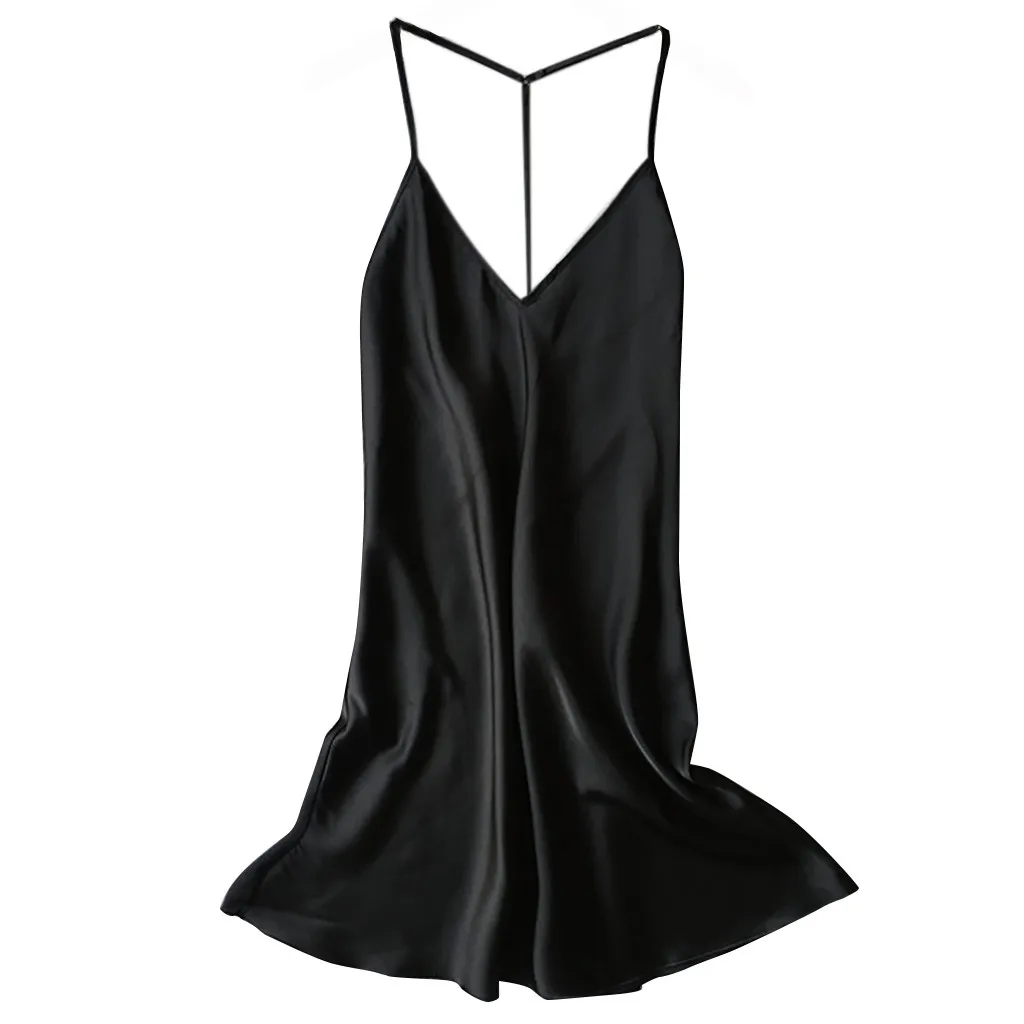 

Bra Black White Bra Women Sexy Satin Sleepwear Babydoll Lingerie Nightdress Pajamas Bras soutien gorge femme3.6-30