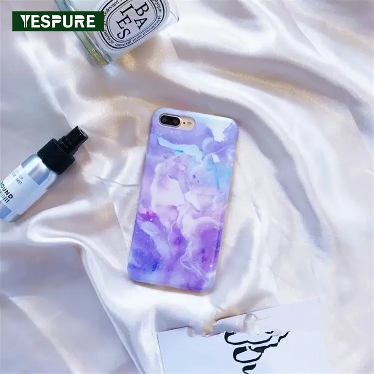 YESPURE Granite Marble Texture Phone Case For Iphone 7 Cheap Handphone Accessories
