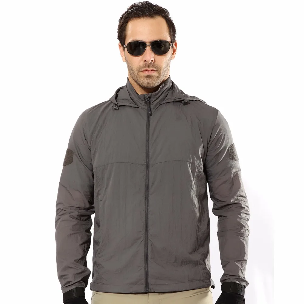 Billig Wandern Jacke Männer Wasserdicht Winddicht Outdoor Sport Leichte Camping UV Schützen Armee Taktische Jacke Männer Militär Regen Mantel