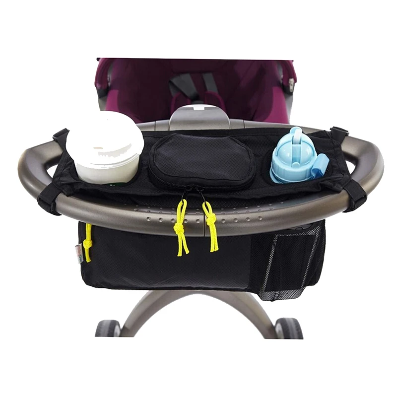 New Baby Trolley Practical Storage Bag Mesh Hanging Diaper Bottle