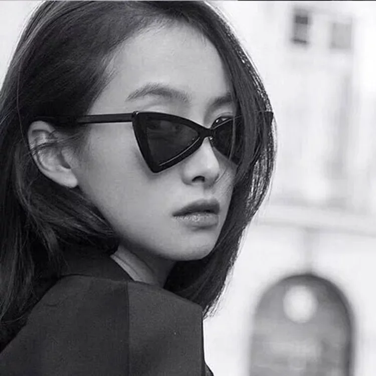 Женские солнцезащитные очки кошачий глаз Beautifu The trianglelelsunglasses привлекательные в