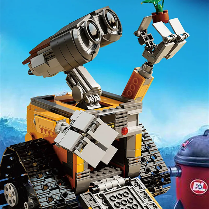 

Wall-E Blocks IN STOCK 687pcs free shipping 2017 New 16003 Idea Robot WALL E Building Set Kits Bricks Compatible with E31