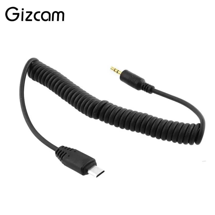 Gizcam 2 5 мм S2 кабель с дистанционным управлением для подключения затвора цифровой