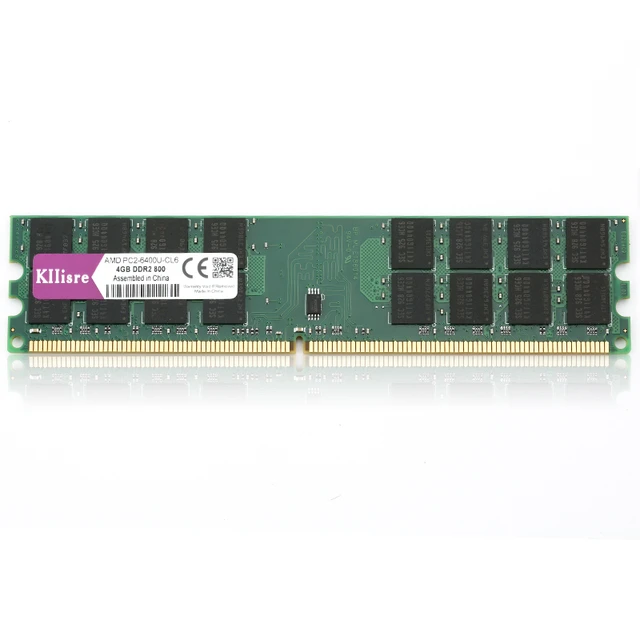 skrædder Alligevel bjerg Kllisre Ddr2 4gb Ram 800mhz Pc2-6400 Desktop Pc Dimm Memory 240 Pins For  Amd System High Compatible - Rams - AliExpress