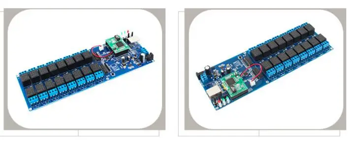 2 шт. промышленный Ethernet 16 канальный выход TCP реле Поддержка Windows, MAC, IOS, android на веб-странице