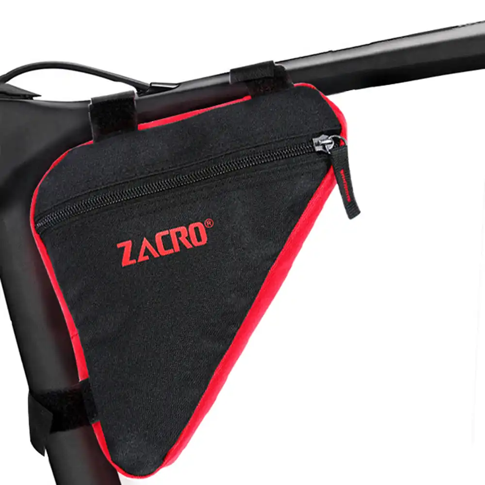 Mountain Bike Storage Pouch Cycling Bicycle Frame Front Tube Triangle Bag