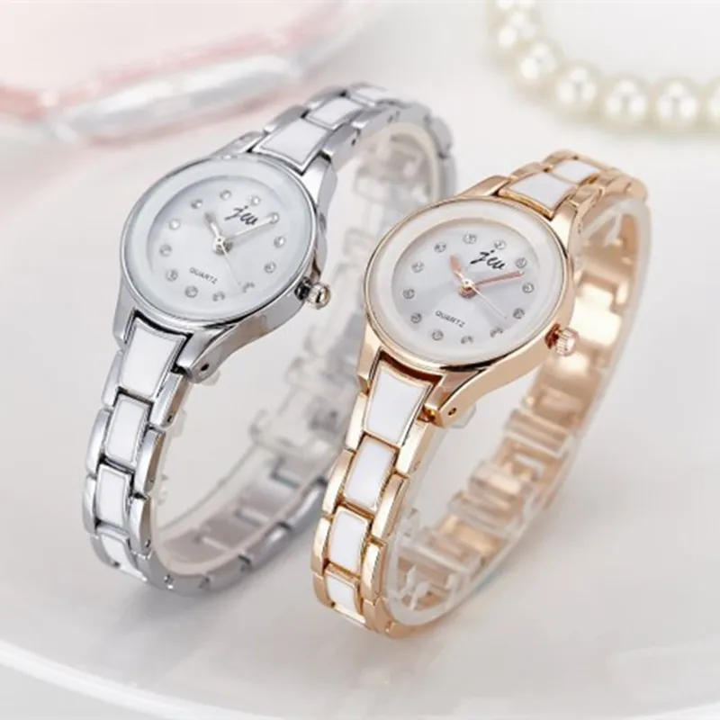 New Brand font b Women b font font b Watches b font Alloy Crystal Wristwatches Ladies