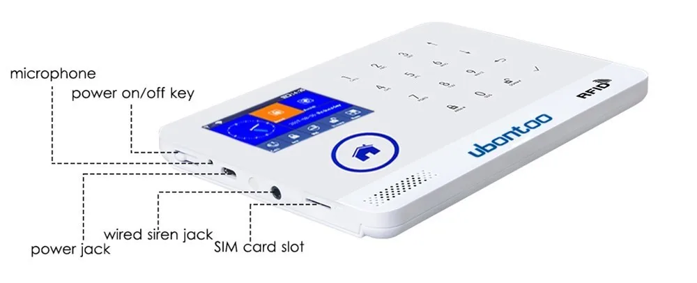 3g wifi GPRS SIM SMS RFID карта приложение пульт дистанционного управления беспроводная домашняя система охранной сигнализации с 9 языками голосовой сигнализации