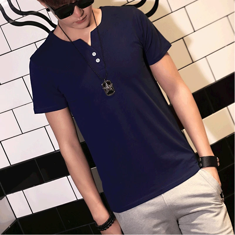 

RS02 2019 Men Short Sleeve Shirt Top Garment Shirt F050