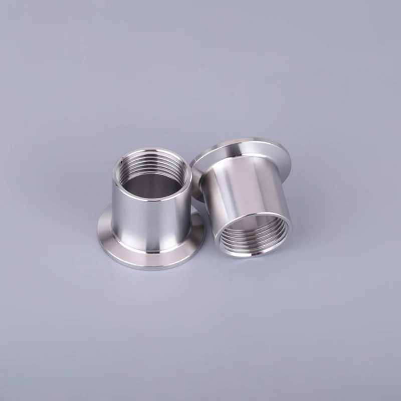 

1/2" BSP DN15 Female Thread x 1.5" Tri Clamp 50.5mm Ferrule O/D 304 Stainless Steel Sanitary Pipe Fitting Connector For Homebrew