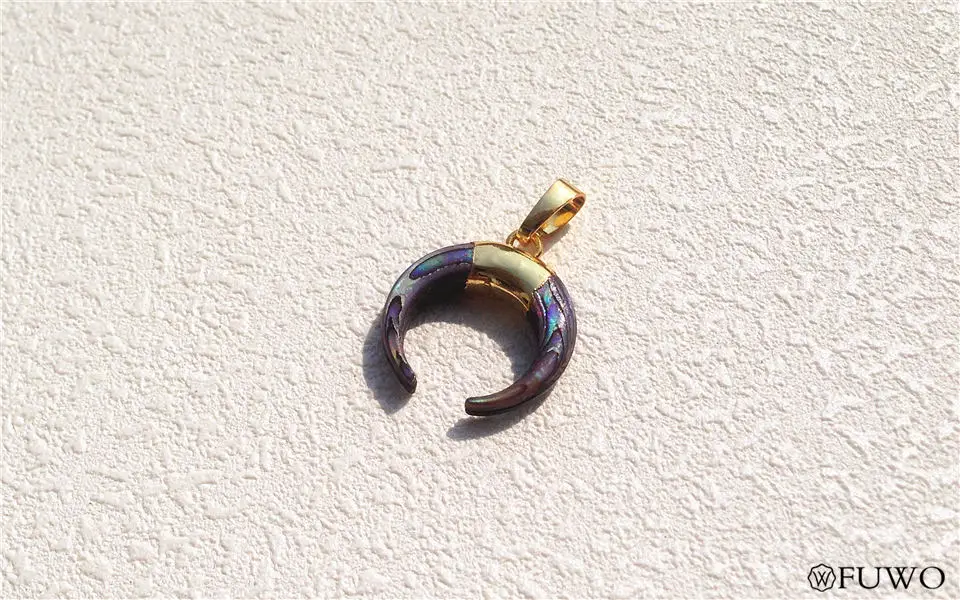 Natural Abalone Shell Pendant 7
