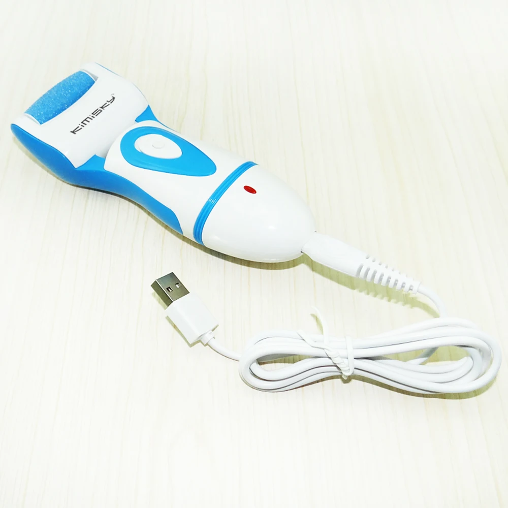Cuidados com os Pés Kimisky Azul Recarregável Ferramenta Pedicure Cuidados Pessoais Foot Arquivo Elétrica Ferramentas 9 ps Rolos Cabeças 16 Cheap Instrumento cuidados c pés