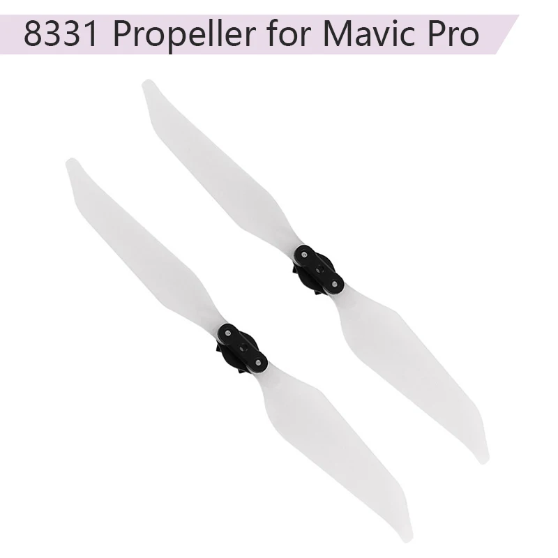 

2pcs 8331 Low Noise Propeller for DJI Mavic Pro Platinium Camera Drone Parts Airglow Night Lights RC Blade Props Accessories