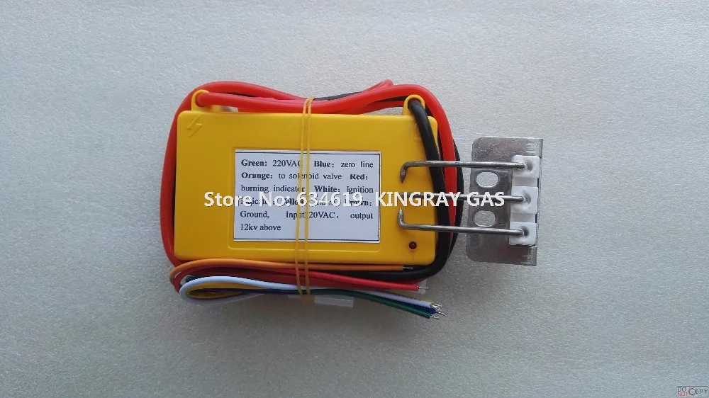 220v Ac Gas Grill Ignition Controller Hot Sale Gas Oven Igniter Electric Burner Lighter With Spark Electrode