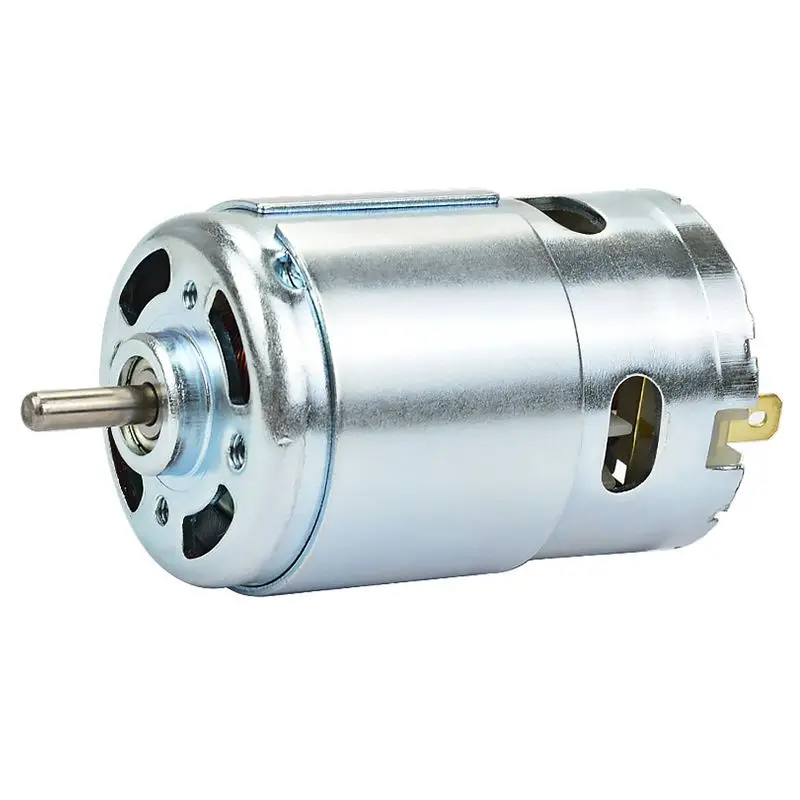 DSHA 895 Micro-Moto DC12-24V generador de alta potencia 15A 360 RPM 775 rodamiento de bola doble 12000 actualización DC Motor gran par