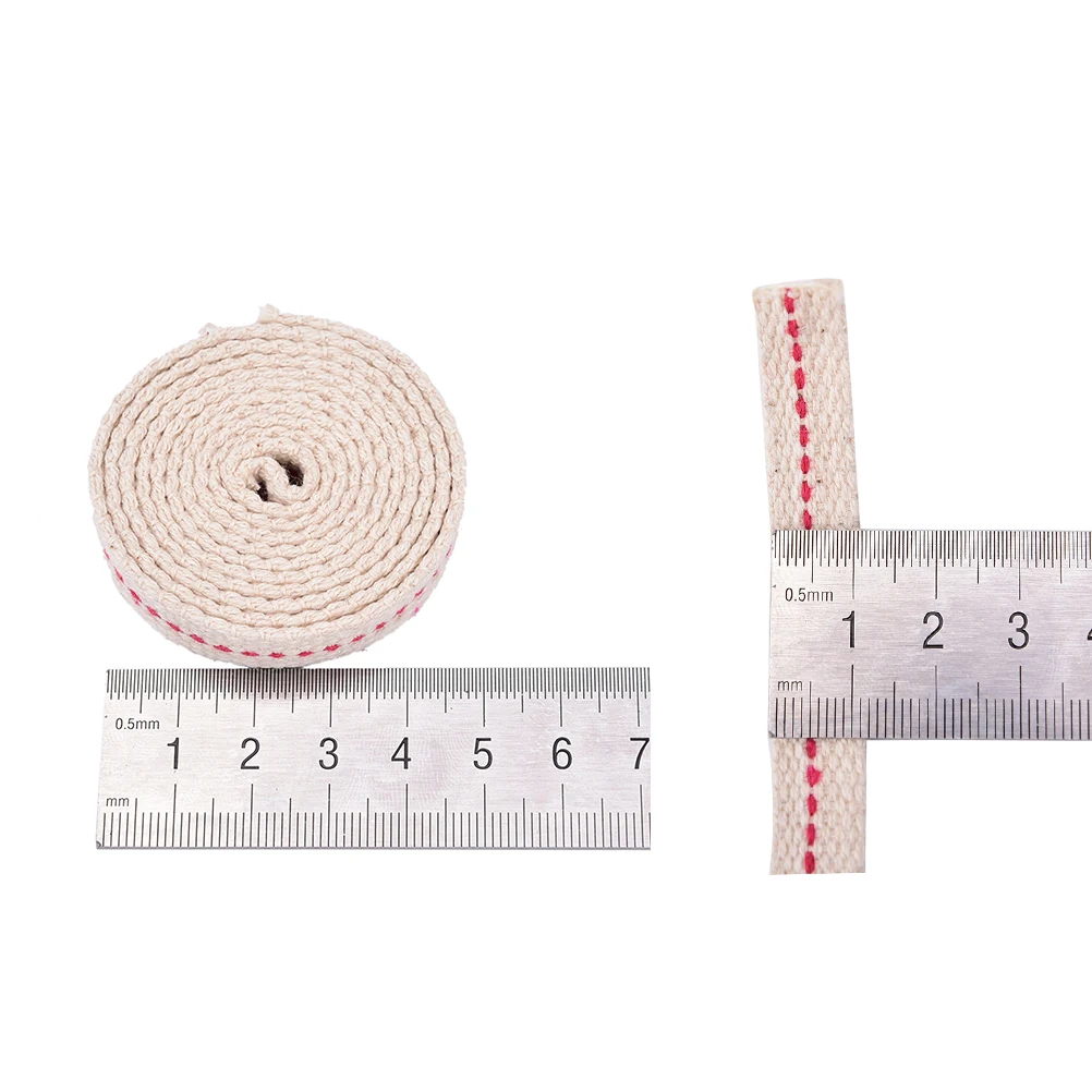 

1m Strong Flat Cotton Wick Core For Kerosene Burner Stove Lighting Lantern Oil Lamp Making DIY Accessory