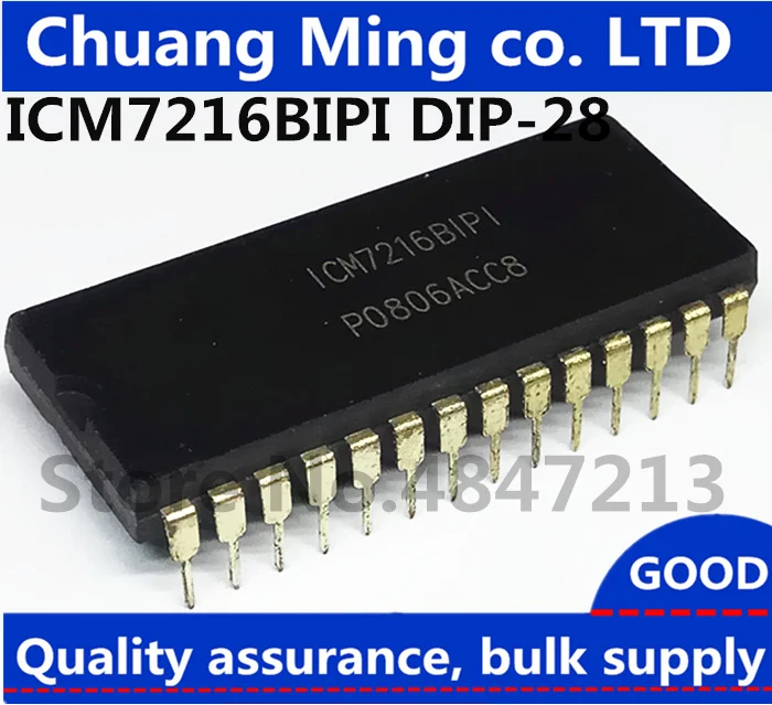

ICM7216BIPI ICM7216DIPI ICM7216DI ICM7216 DIP-28 I In Stock