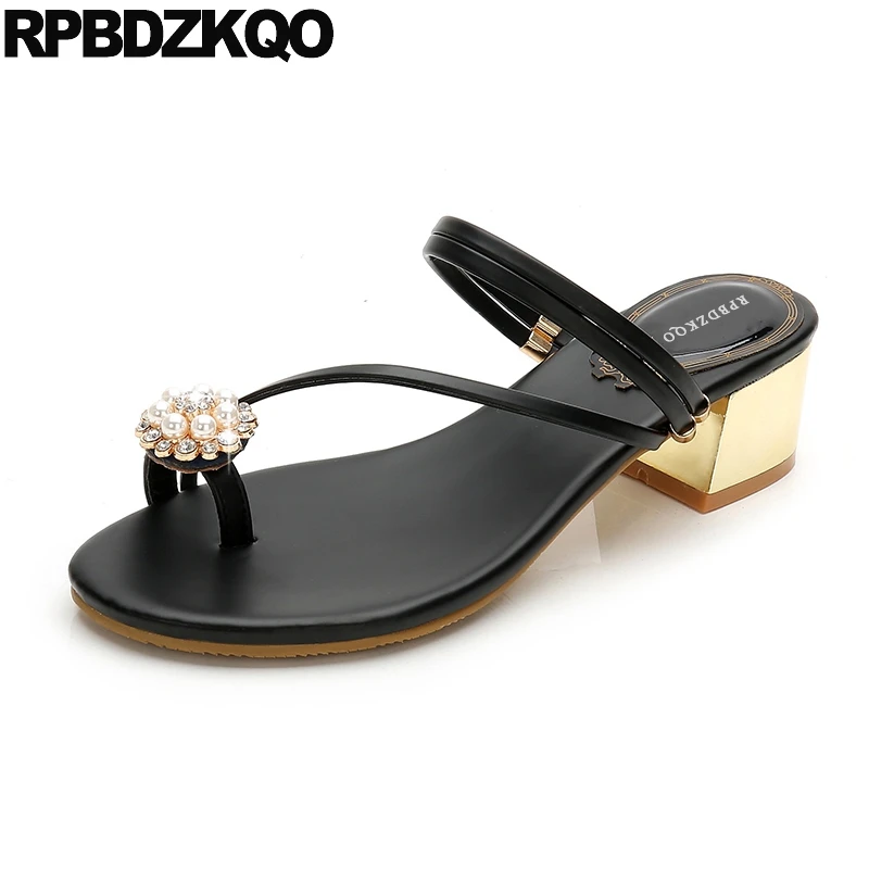 korean black sandals