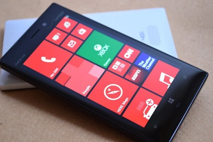 Разблокированный Nokia Lumia 928 4,5 ''8MP двухъядерный Windows Mobile 32 Гб rom 1 Гб ram сенсорный экран