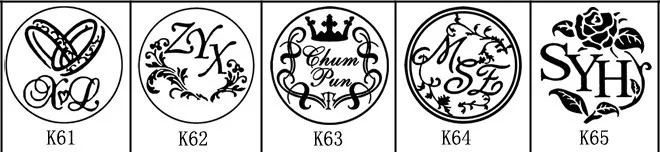 1 DIY customize double Name 2 initials personalized Letter stamp/Sealing Wax /wedding Wax Seal Stamp Custom invitations envelop
