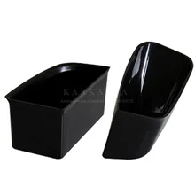 Качественный отбор, 2 шт./лот для Audi Q5 2009- дверная ручка ящика для хранения ящик в подлокотнике для перчаток