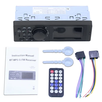 

Car Radio MP3 Player Stereo Car Bluetooth MP3 Player Wireless Receiver Phone Charging FM Radio Remote