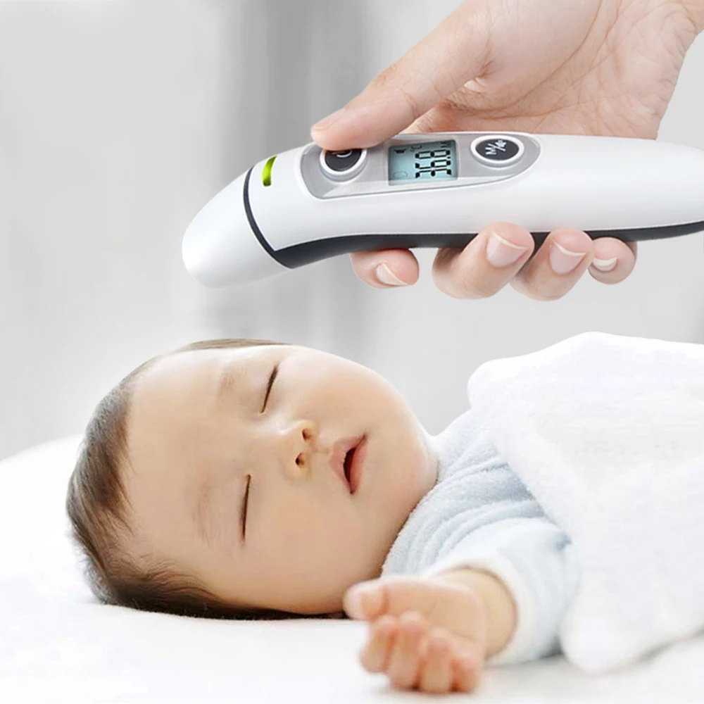 

ELERA Non-contact Ear & Forehead LCD Digital Infrared Thermometer Baby Adult Body Temperature Monitor CE Approved